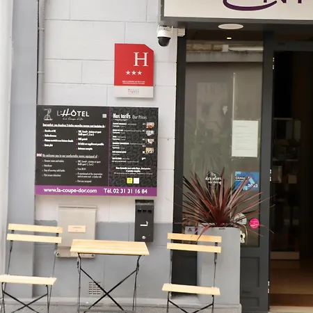 Отель Logis Hotel-restaurant La Coupe D'or 3*